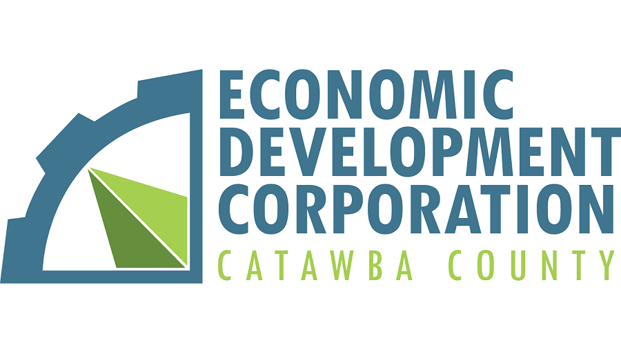 Logo which states "Economic Development Corporation of Catawba County".