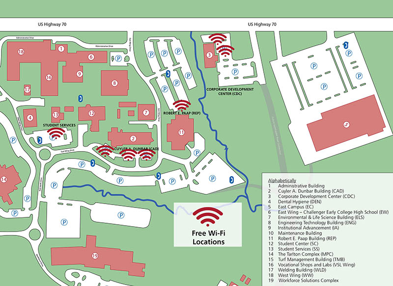 Cvcc Campus Map