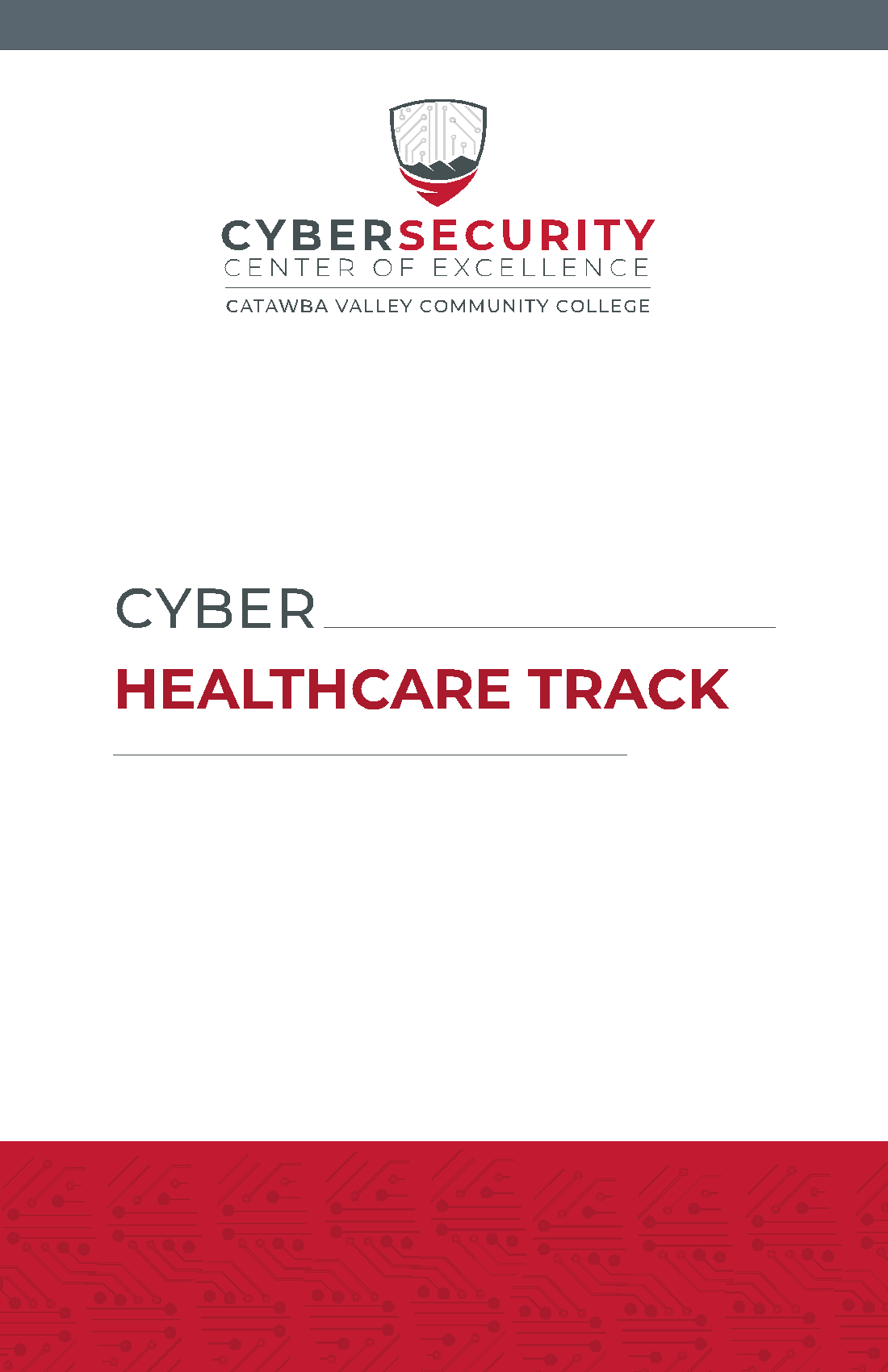 Healthcare CyberSecurity booklet front page