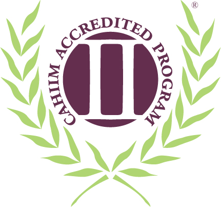 Cahiim Accredited logo for Health Information Technology