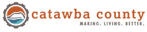 Catawba County logo which states, "Making. Living. Better."