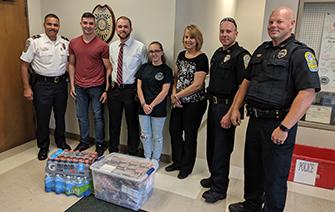 Criminal Justice Club Adopts Newton Police Department - Catawba Valley